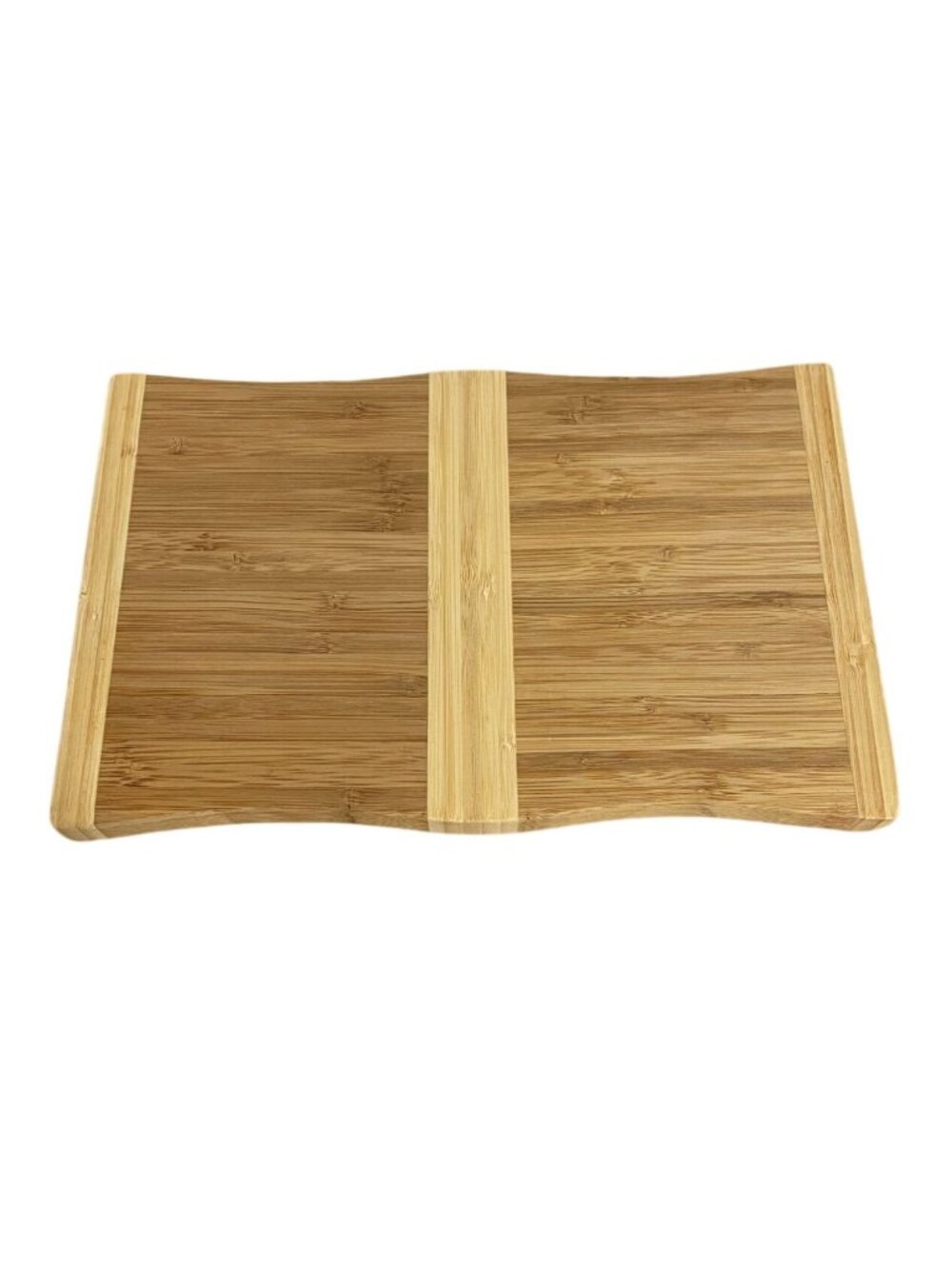 Bamboo Kitchen Cutting Board Wavy Edges Mini Cheese board